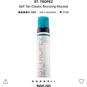 St. Tropez Classic Bronzing Mousse - new